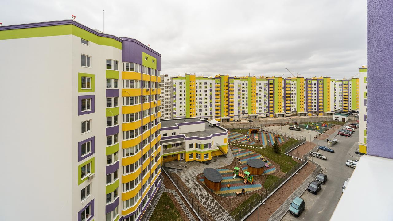 New Appartment Near Kyiv Airport Bagian luar foto